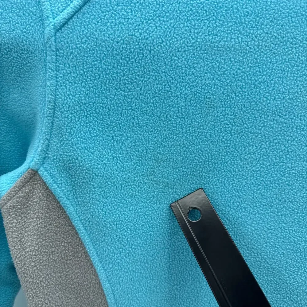 The North Face Fleece Jacket Women's Light Blue Gray‎ Full Zip Outdoor Hiking